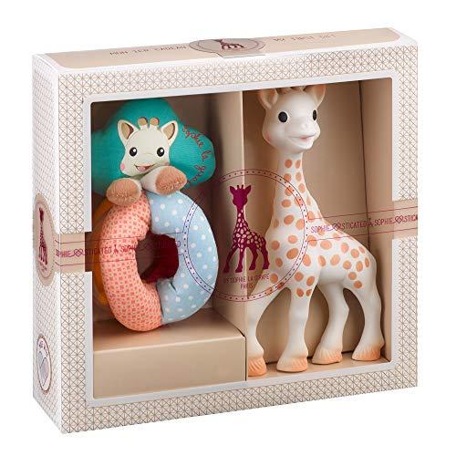 Sophie La Girafe 000002 - Mi primer set y sonajero Sense & Soft