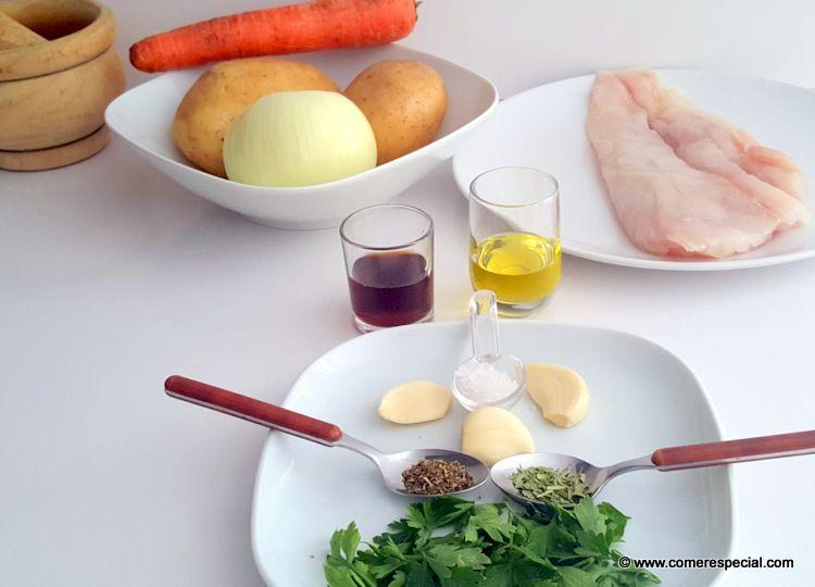 Ingredientes para hacer pescado