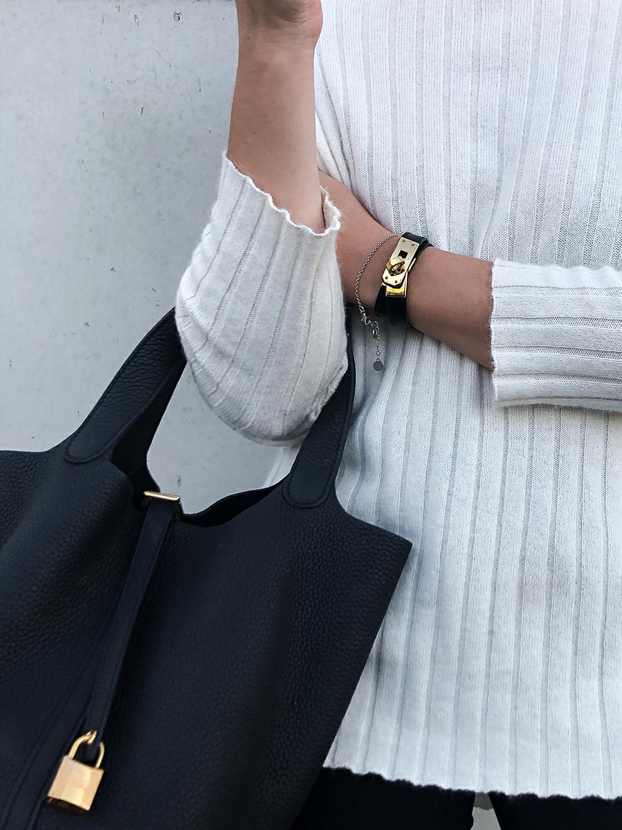 Trini | Prada trousers The Row shoes