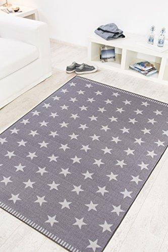 Misento Alfombra, Gris Claro, 100 x 150 cm