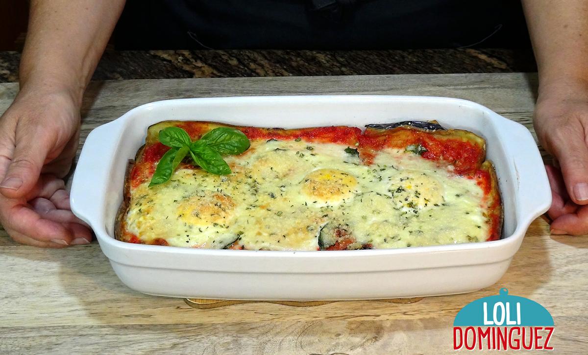 BERENJENAS CON TOMATE Y HUEVO AL HORNO, RECETA FACIL. Esta receta está más que rica, se hace fácilmente y con un resultado estupendo, la combinación de sabores es un acierto