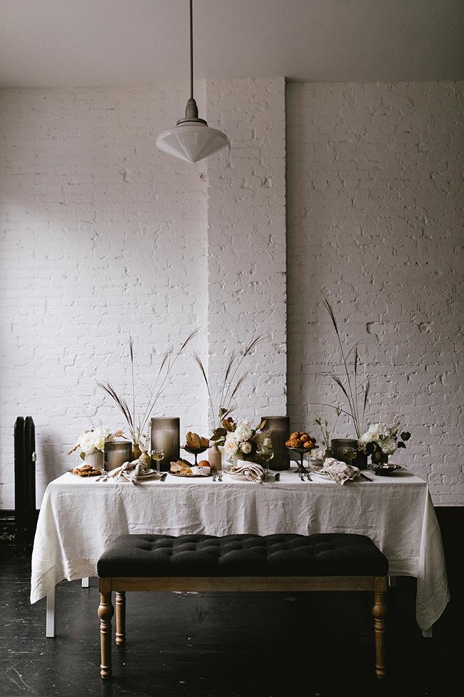 Una mesa más casual