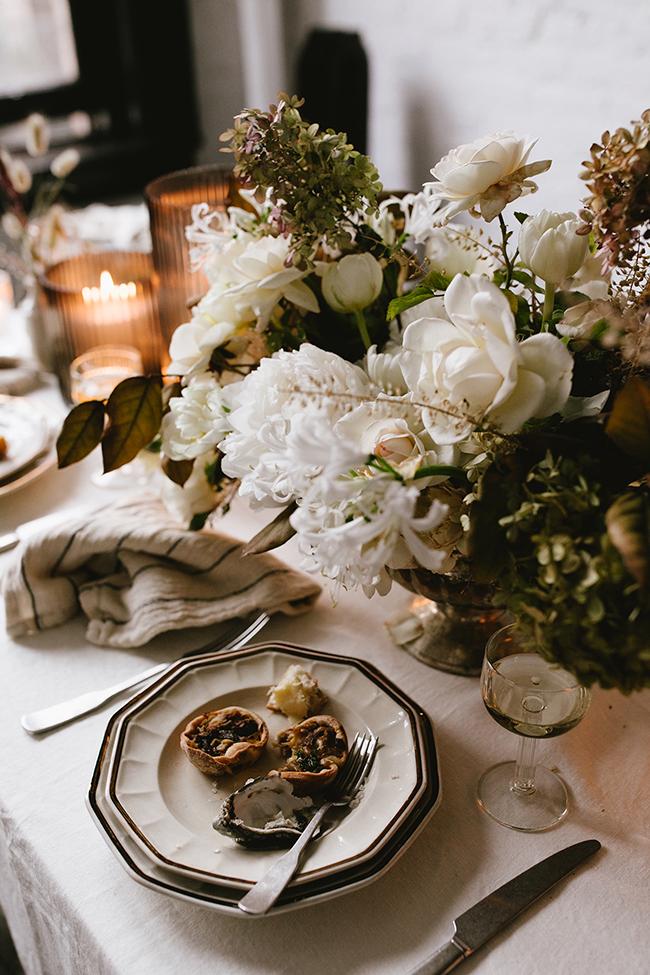 Una mesa más casual