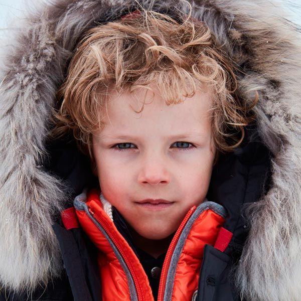 Moncler Parka Menue Negro