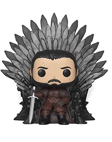 Pop! Deluxe: Game of Thrones S10: Jon Snow Sitting on Iron Throne