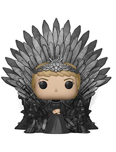 Funko- Pop Deluxe: Game of S10: Cersei Lannister Sitting on Iron Throne Figura Coleccionable, Multicolor (37796)
