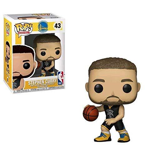 Funko- Pop Vinyl: NBA: Stephen Curry Figura de Vinilo, Multicolor, Talla Única (34449)