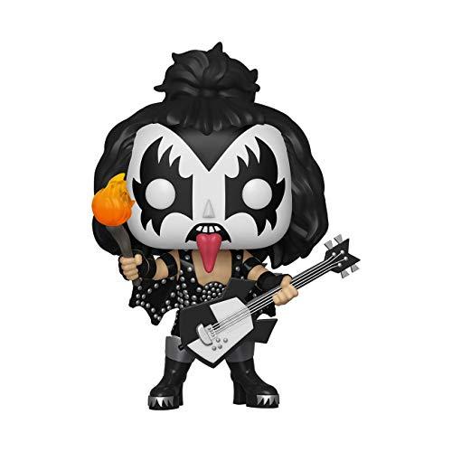 Funko- Pop Vinilo: Kiss: The Demon Figura Coleccionable, Multicolor, Estándar (28505)