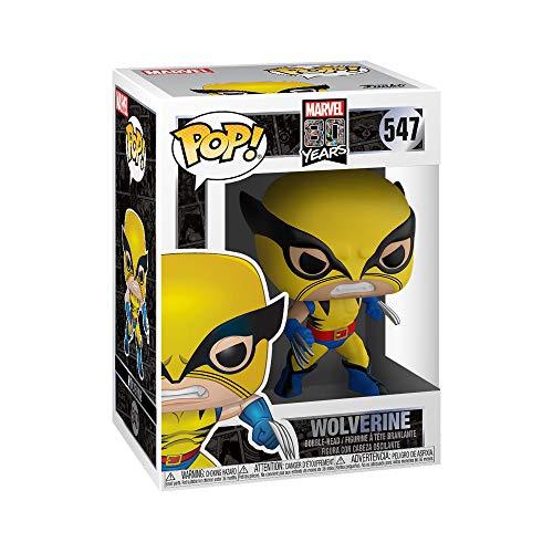 Funko Pop Bobble Marvel: 80th-First Appearance Wolverine Figura Coleccionable, Multicolor (44155)