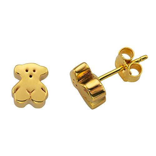 TOUS Pendientes de botón Mujer oro amarillo - 15913000