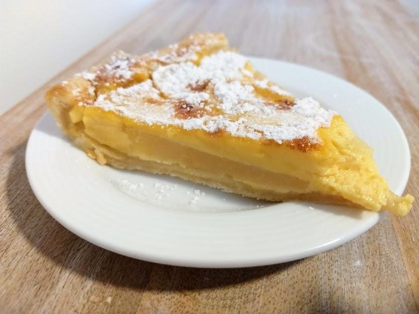 Quiche dulce de pera