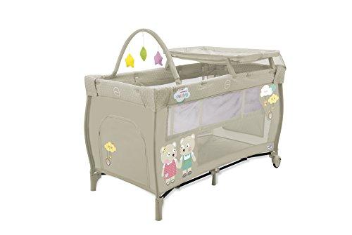 Asalvo Mix Plus - Cuna, diseño ositos, color marino