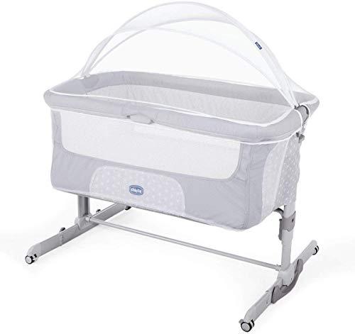 Chicco Next2Me Mosquitera para mini cuna Chicco Next2me: Estandar, Dream, Magic, con cremallera, color blanco