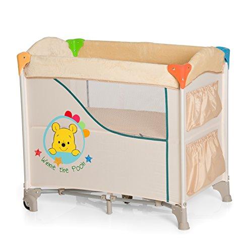 Hauck Sleep N Care - Minicuna, medidas 87 x 56 x 78 cm, cuna de viaje, incluido colchon base, con bolsas de almacenaje, plegado y transporte fácil, incluido bolso transporte, beige