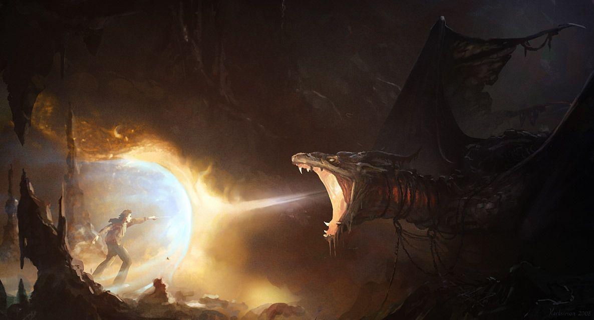 dragon escupe fuegos