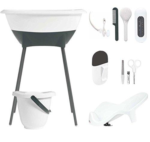 Juego de baño y cuidado Luma Babycare, para bebés blanco Blanco