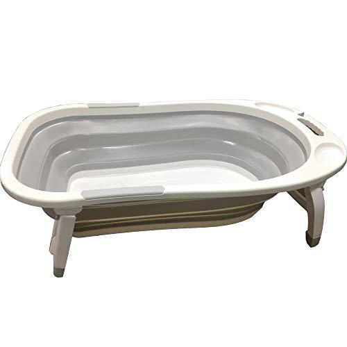 INTERBABY - Bañera Bebé Plegable Gris