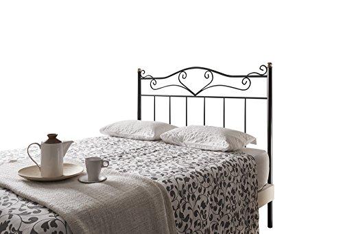 HOGAR24 Cabecero de forja-Negro-150cm