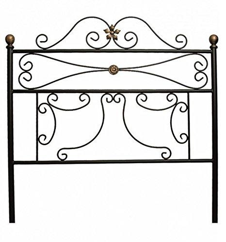 Hogares con Estilo - Cabecero de Forja Nacional Modelo FORJA_25 para una Cama de 150 cms Medidas Disponibles.