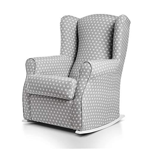 SUENOSZZZ-ESPECIALISTAS DEL DESCANSO Butaca Sillón Orejero Mecedora Lactancia Olivia Sillon orejero Balancin butacas Orejeras de salón Comedor o Dormitorio