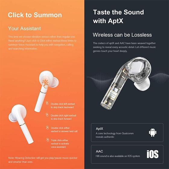 Haylou T19 - Controles