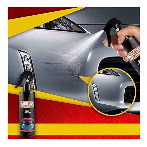 DFSJZWBZN 2020 Nuevo Spray De Eliminación De Arañazos De Reparación Rápida De 250 Ml Mejorado con Nano Paño Mágico para Coches