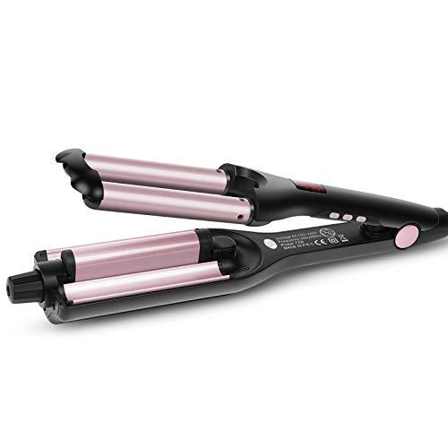 Plancha para el cabello Modelador de Ondas Multifusión Ondas de Playa Ajustables 130-230℃ ELEHOT