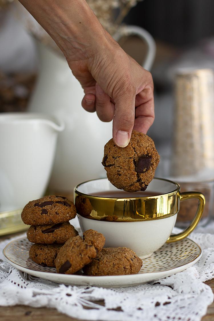 Cookies Chunks sin gluten, sin azúcar que además son Keto