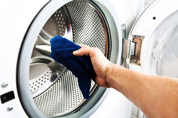limpiar el tambor de la secadora