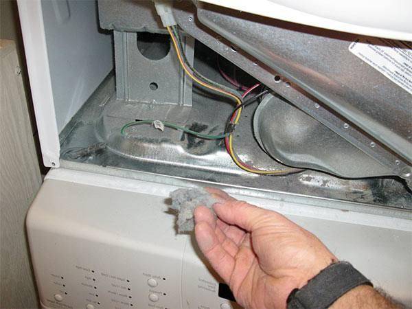 limpiar el interior de la secadora