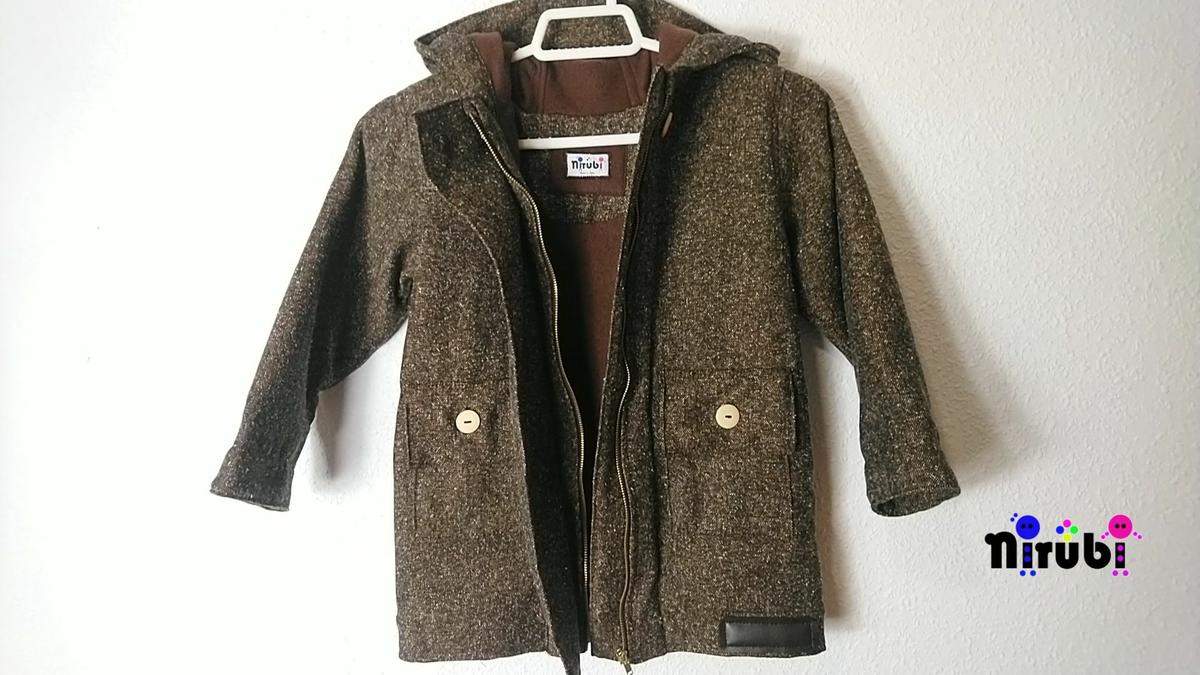 ABRIGO NIÑO MODELO ALAN - TALLAS 4-6-8-10-12 AÑOS