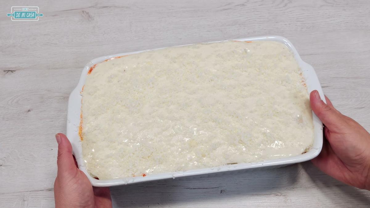 Lasaña de Carne con Queso y Bechamel 7