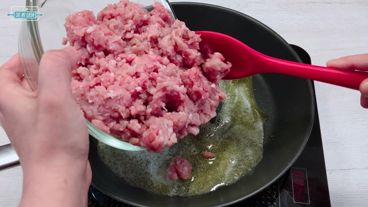 Lasaña de Carne con Queso y Bechamel