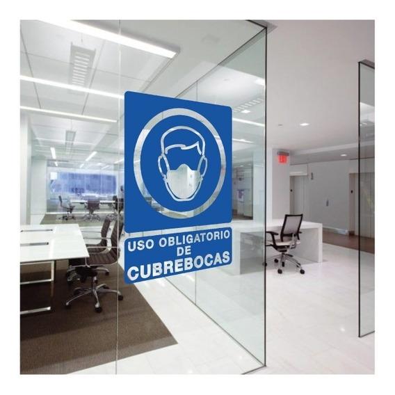 señalizacion vinilo de mando u obligacion seguridad en el trabajo creavinilo