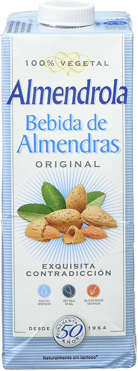 Bebida de almendras Almendrola