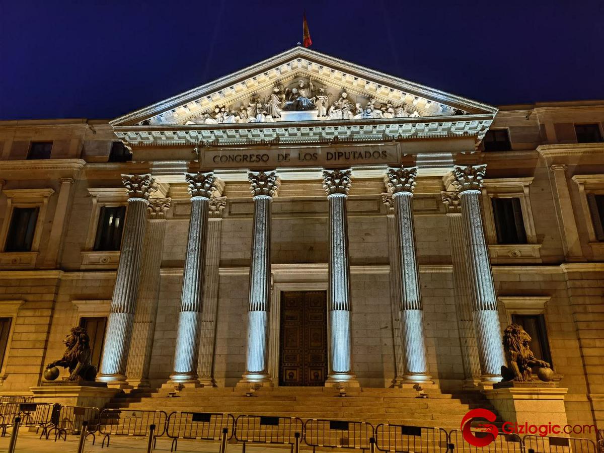 Camara trasera modo noche escena nocturna 2