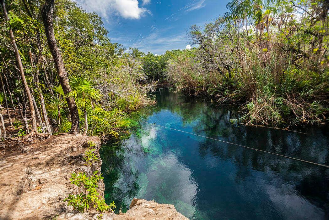 Cenotes en la Península de Yucatán