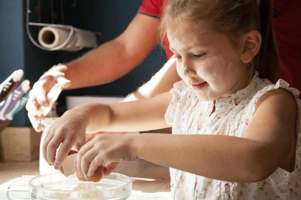 cocinar con los niños en navidad