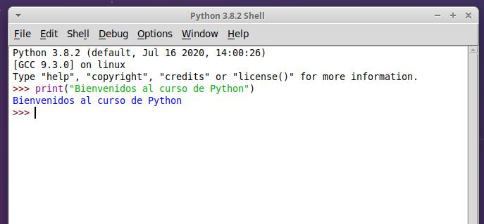 Mostrar datos en pantalla con Python. Mostrar texto.