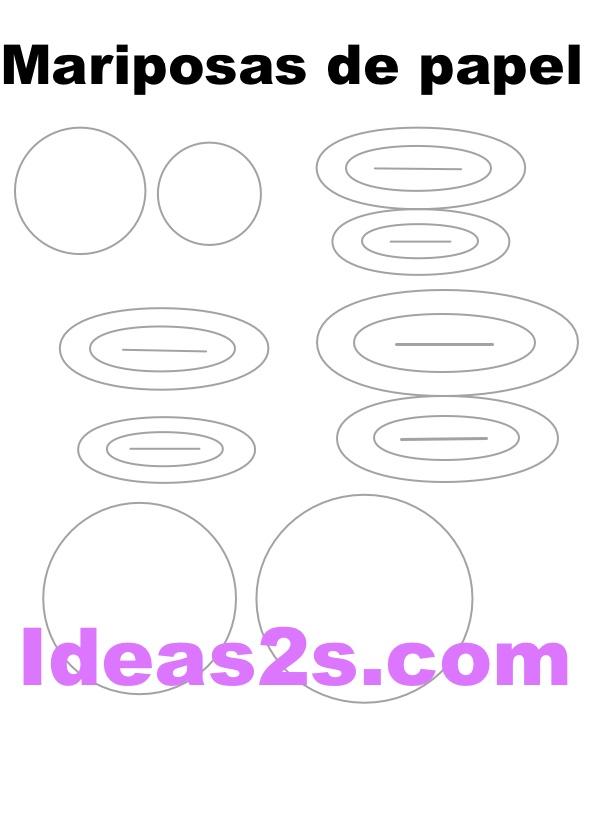 patrón mariposas papel