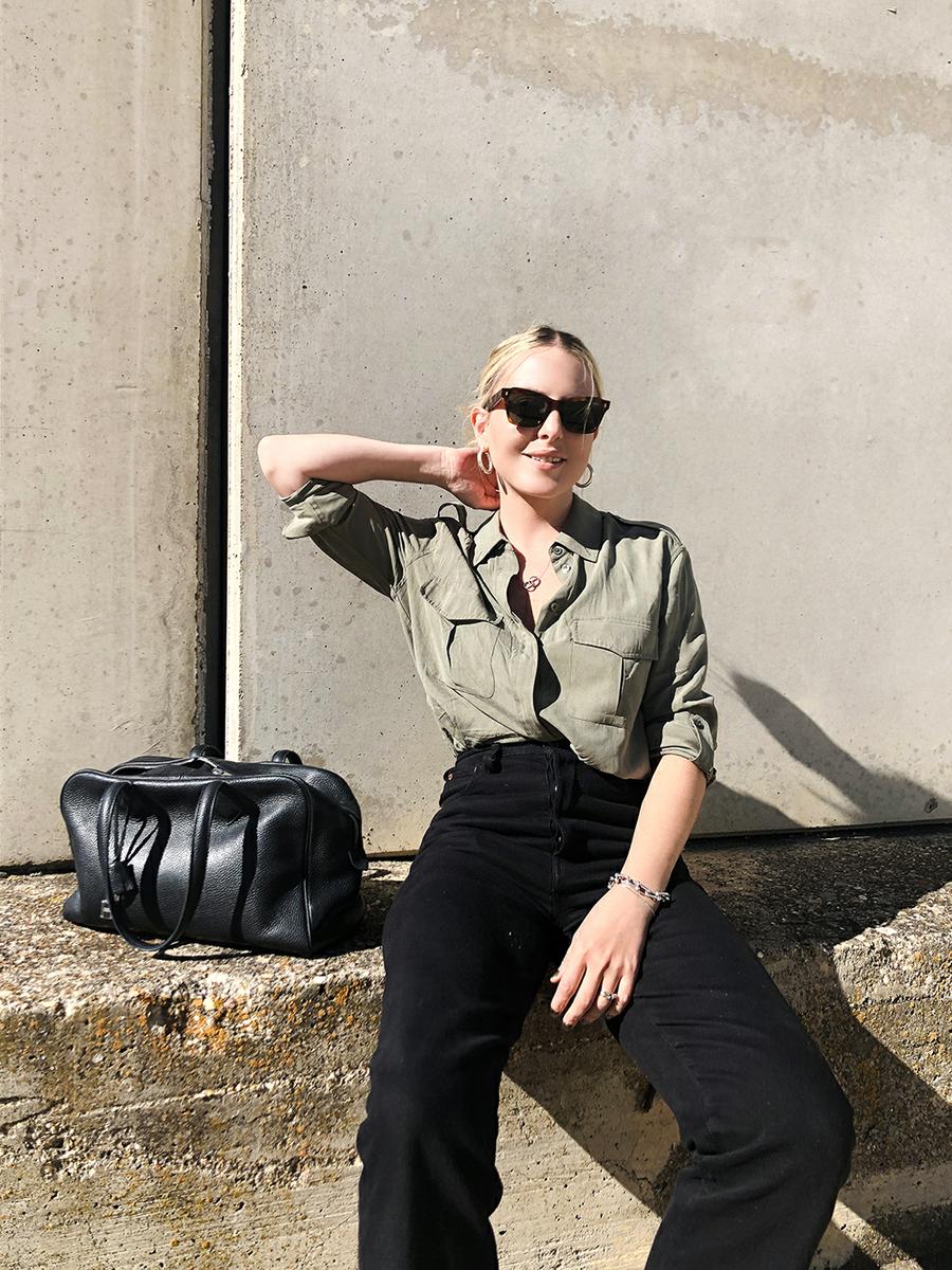 Trini | Levis jeans Equipment top