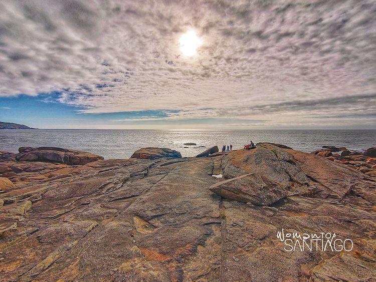 Paisaje rocoso en Muxía