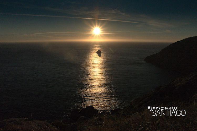 Puesta de sol en Fisterra