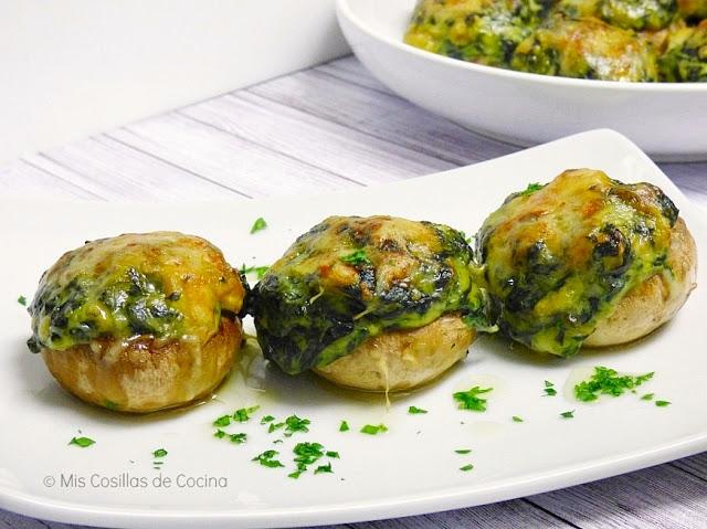 tronquitos de calabacín rellenos