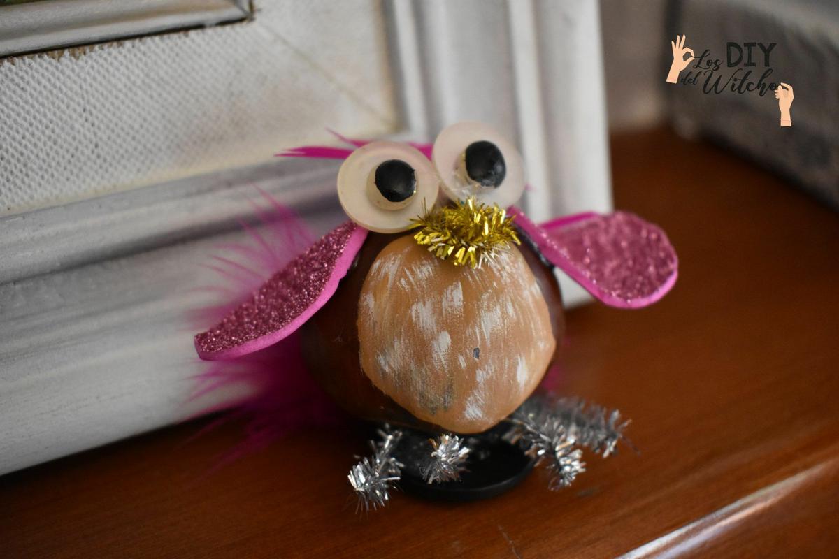 manualidades con castañas