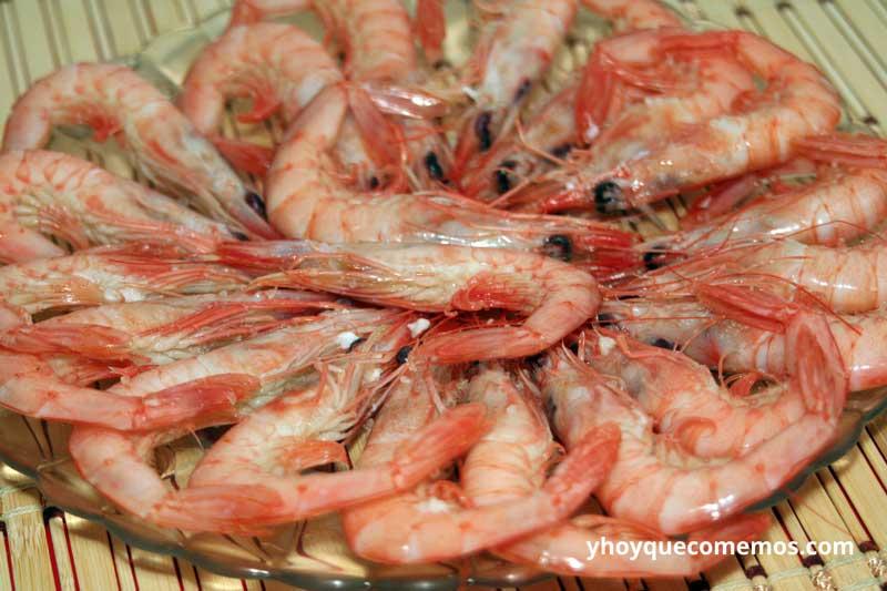 gambas-frescas cocidas