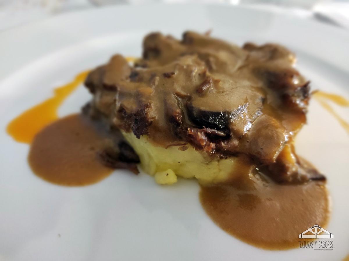 maridaje timbal de rabo de toro