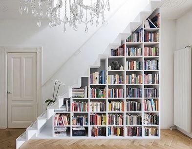 Estantería escalera. Vía Bye bye caos.