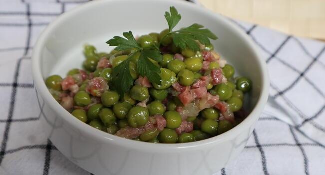 Ya tenemos lista la receta con Thermomix de los guisantes caseros