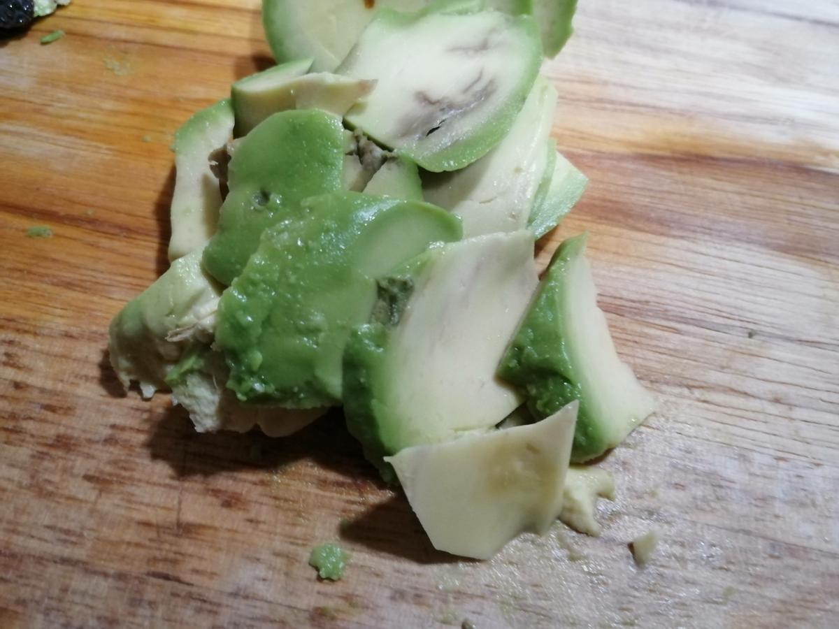 Timbal de Patata, Aguacate y Salmón 1